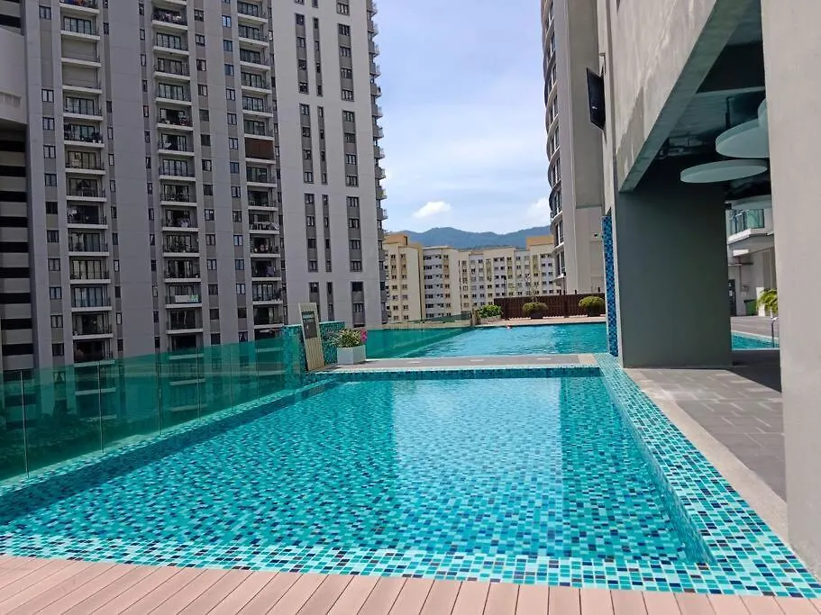 Lägenhet Jazz 2R3B Suite Wt Netflix Bathtub N Massage Chair Tanjung Tokong Malaysia